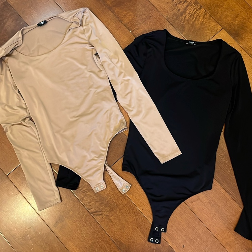 EXPRESS long sleeve body suit size XS